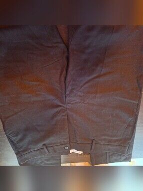 Duchamp Men's Black Dress Trousers